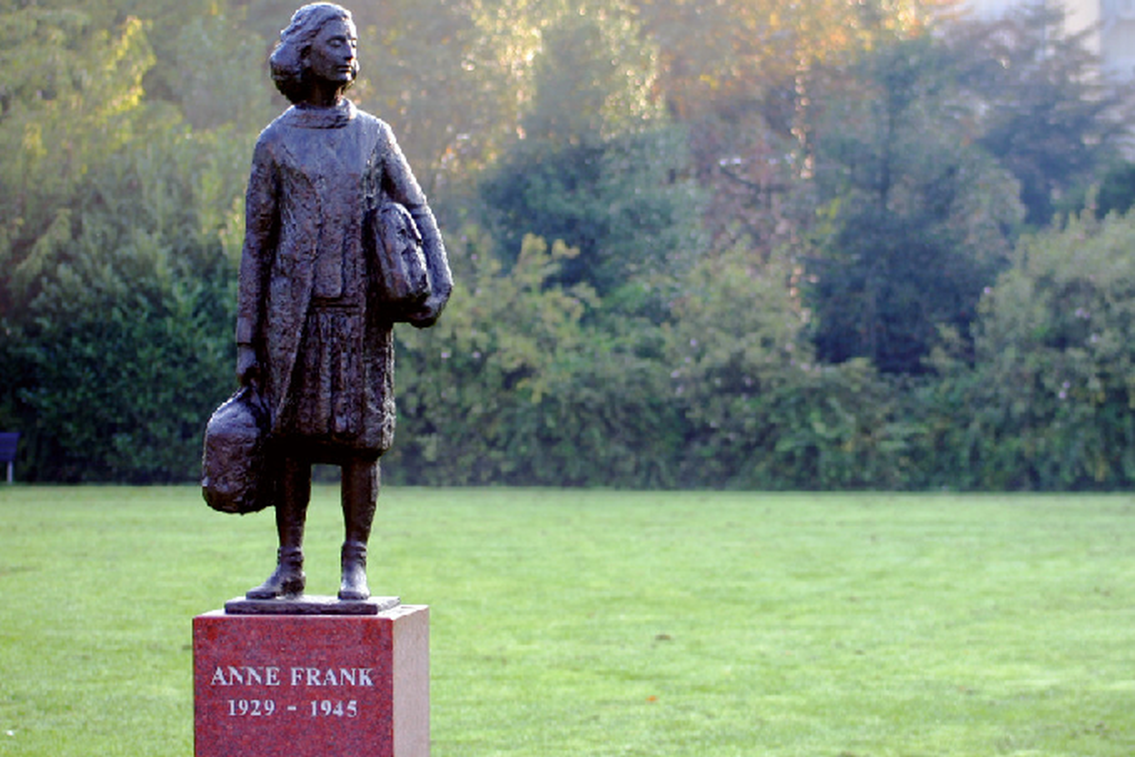Anne Frank legacy statue