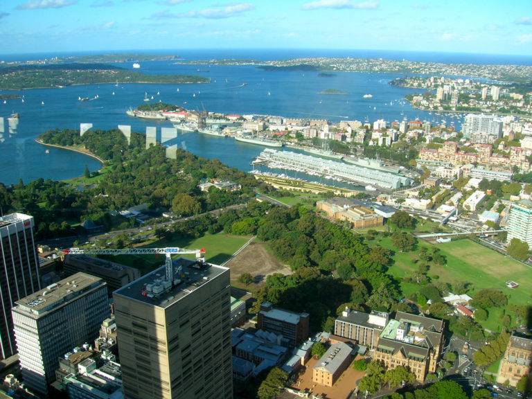 View from Sydney Tower