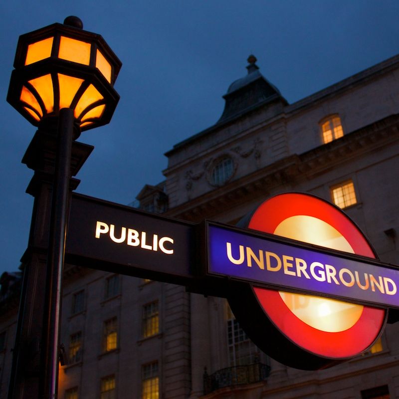 Underground sign