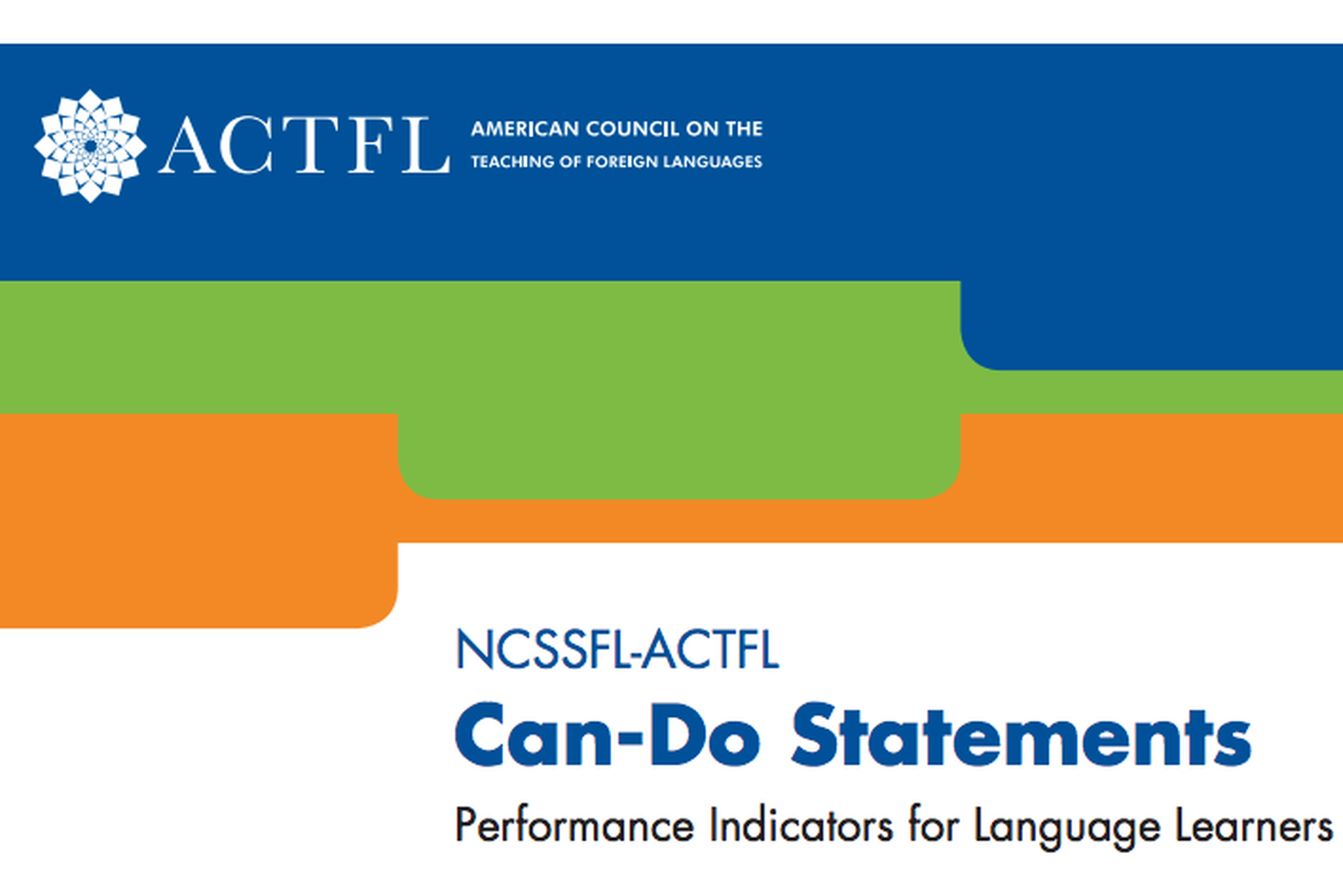 ACTFL Can Do Statements