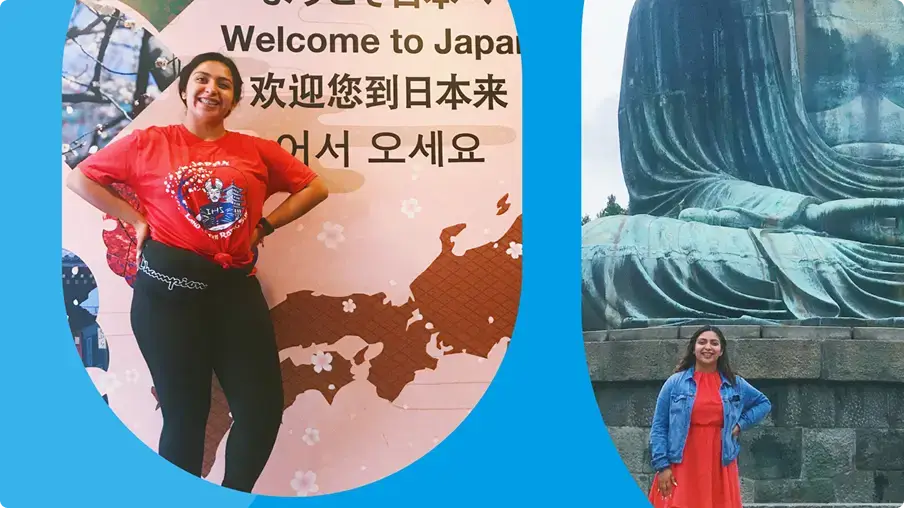 student in japan