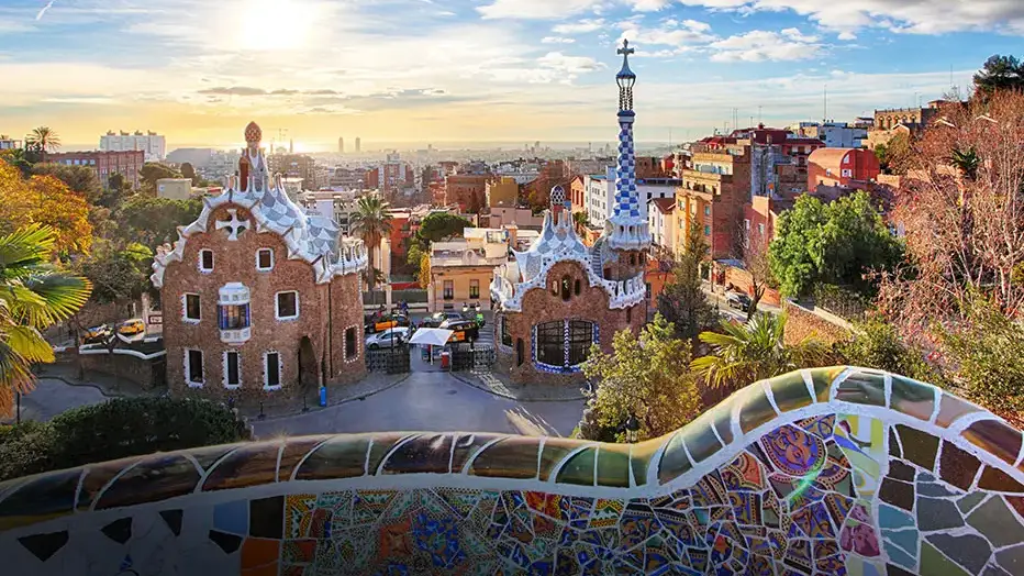 gaudi architecture in barcelona