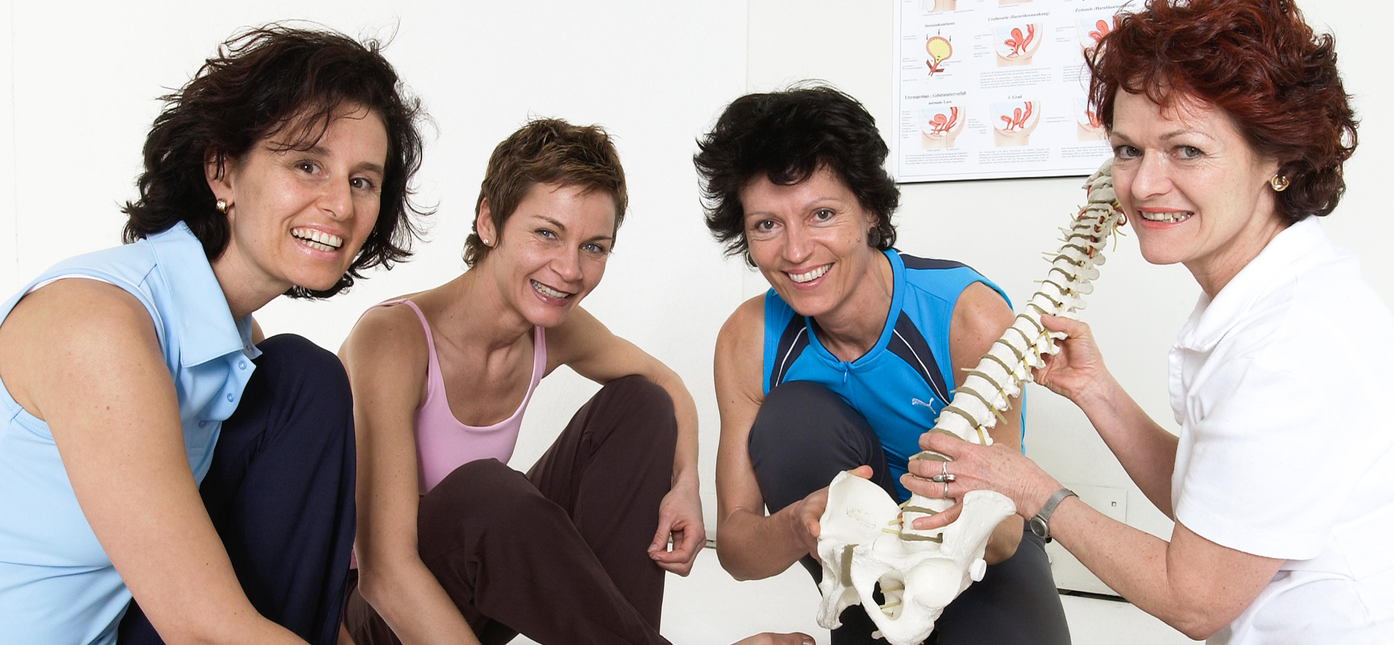 Anatomie und Konzept für den Beckenboden Besprechung