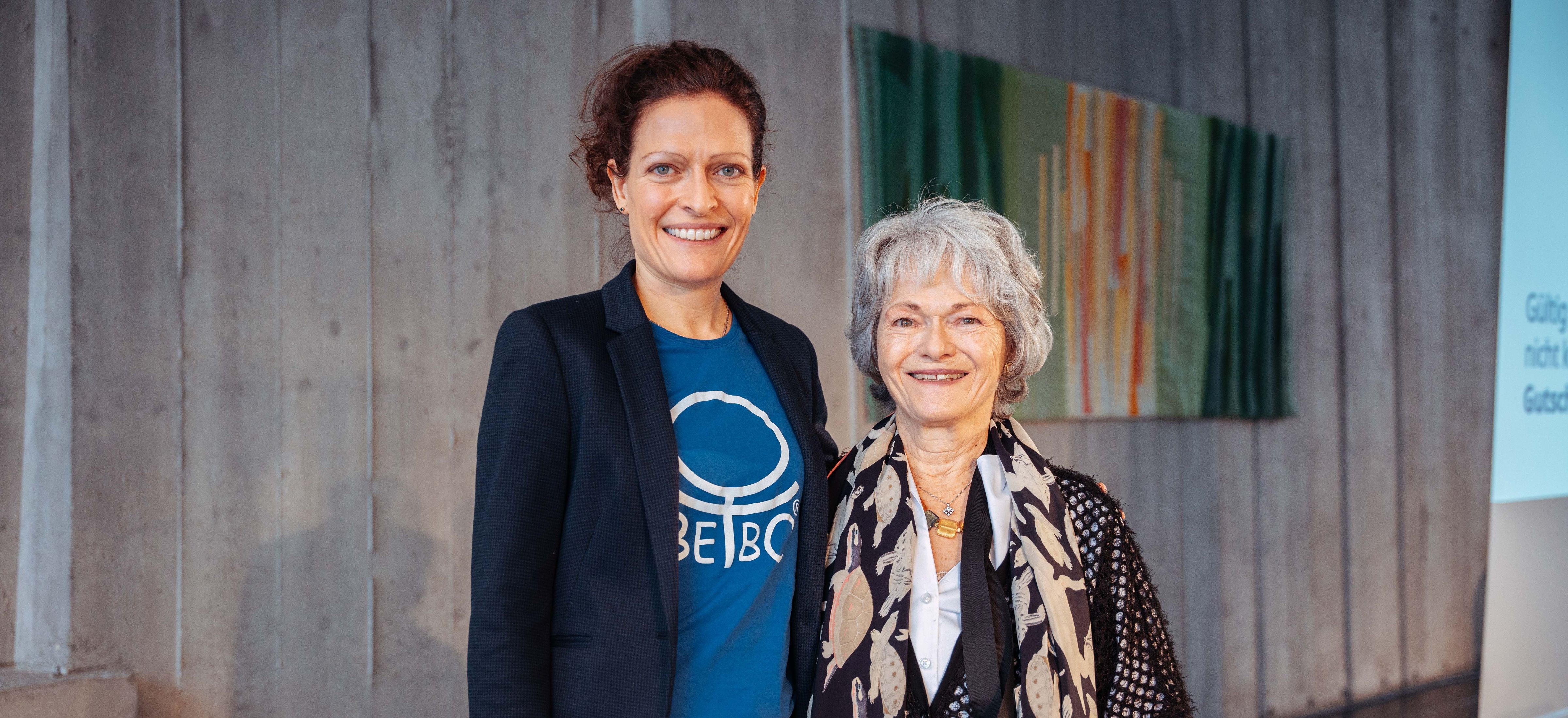 Jolanda Kull und Judith Krucker Jubiläum 30 Jahre BeBo Beckenboden