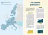 auf der linken Buchseite eine Europakarte in blau- und gartönen und auf der rechten Seite eine glebe Seite mit Text und der Aufschrift Die VanSite JahresPässe