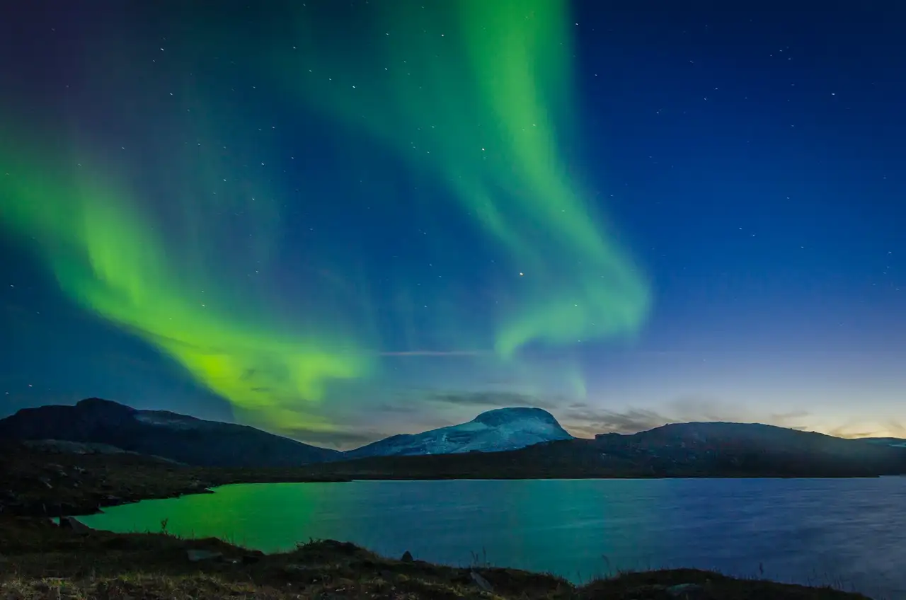 Nordlichter in Schweden