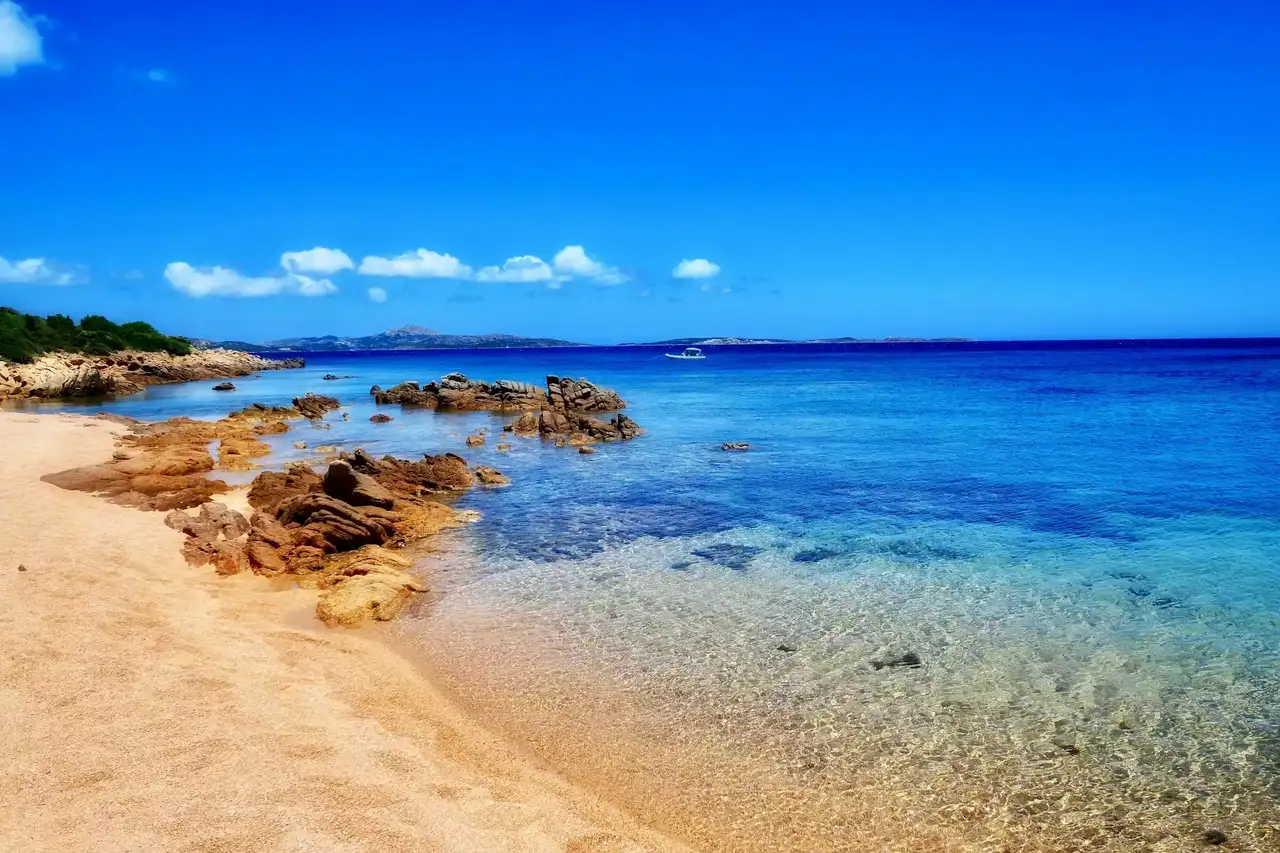 Camping in Sardinien am Strand