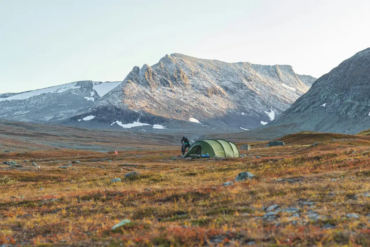 Wildcamping in Jämtland