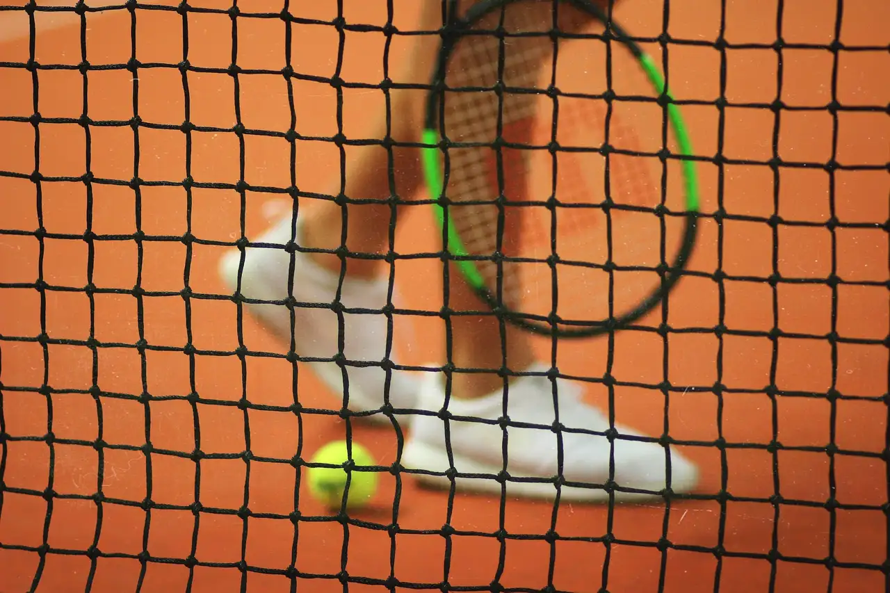 Tennisplatz Camping Hopfensee
