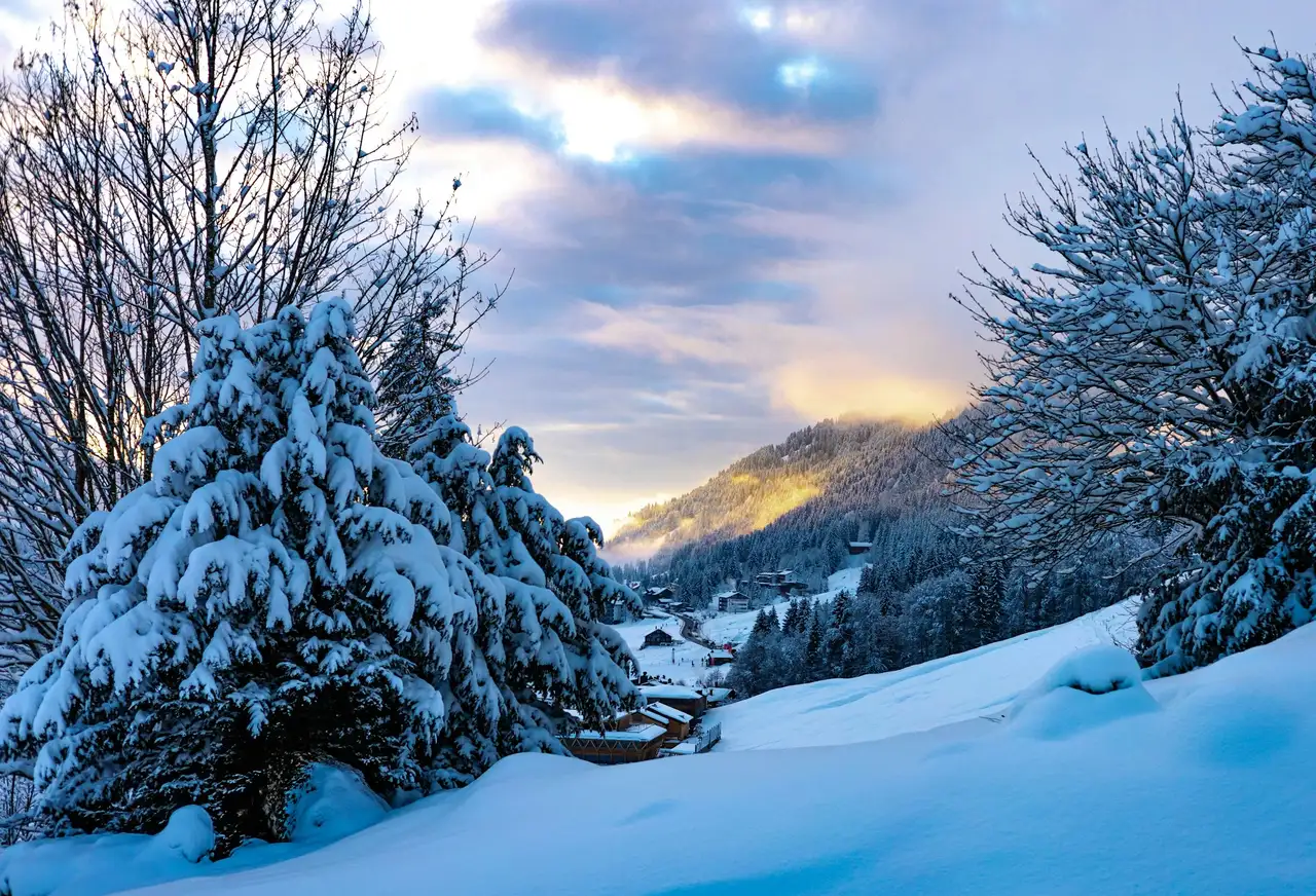 Winterlandschaft in den Allgäuer Alpen