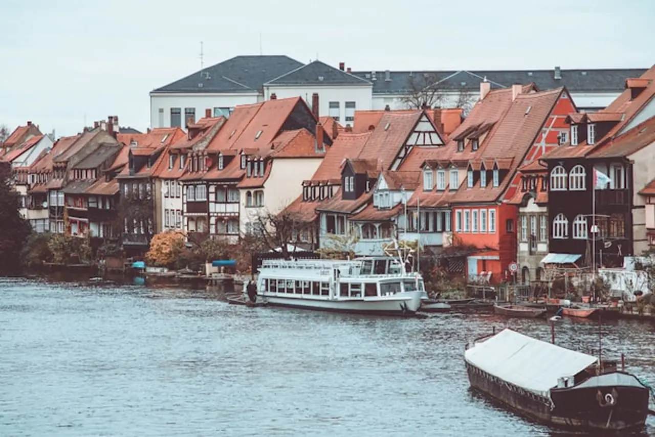 Fluss Sicht in Bamberg