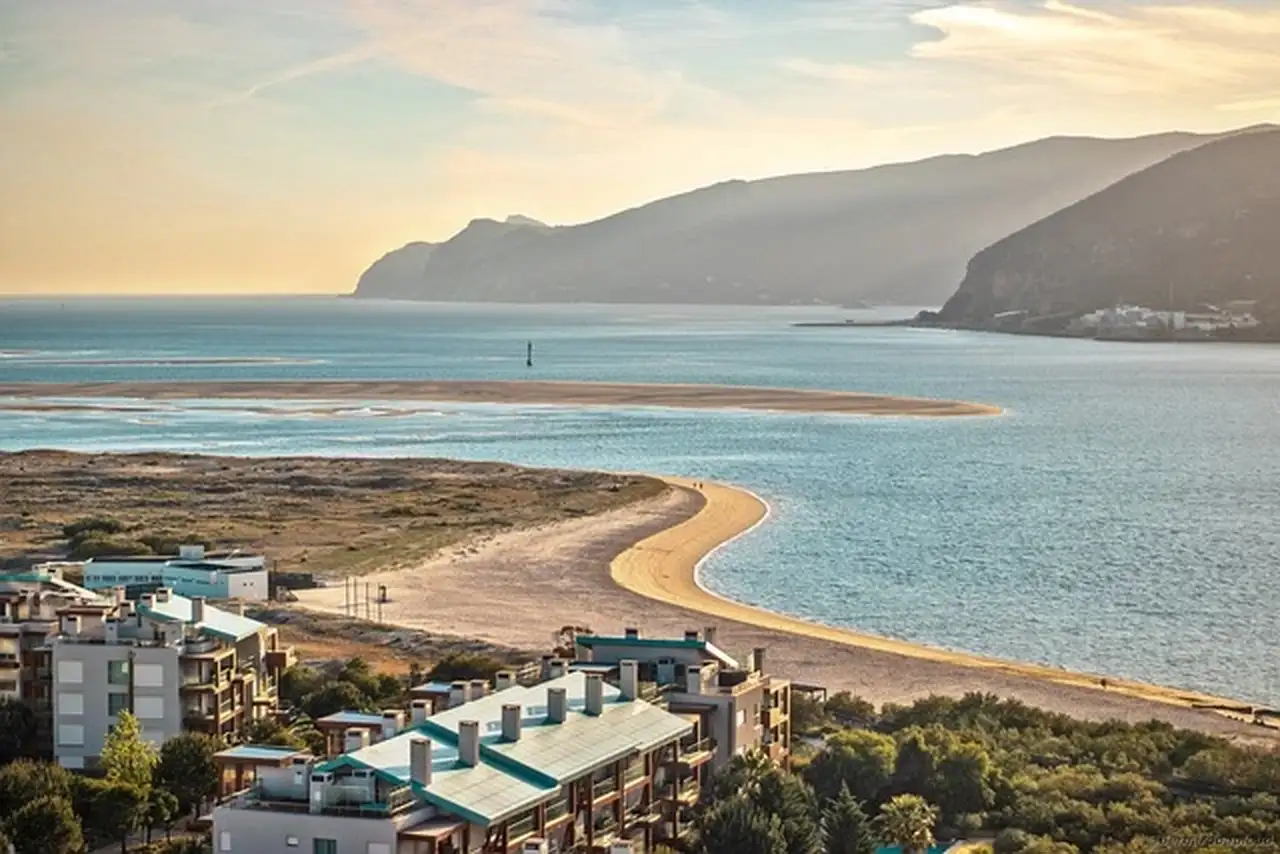 Blick auf die Atlantikküste in Portugal