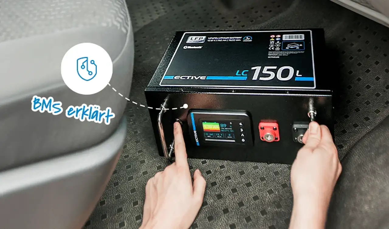 Lithium Batterie mit BMS