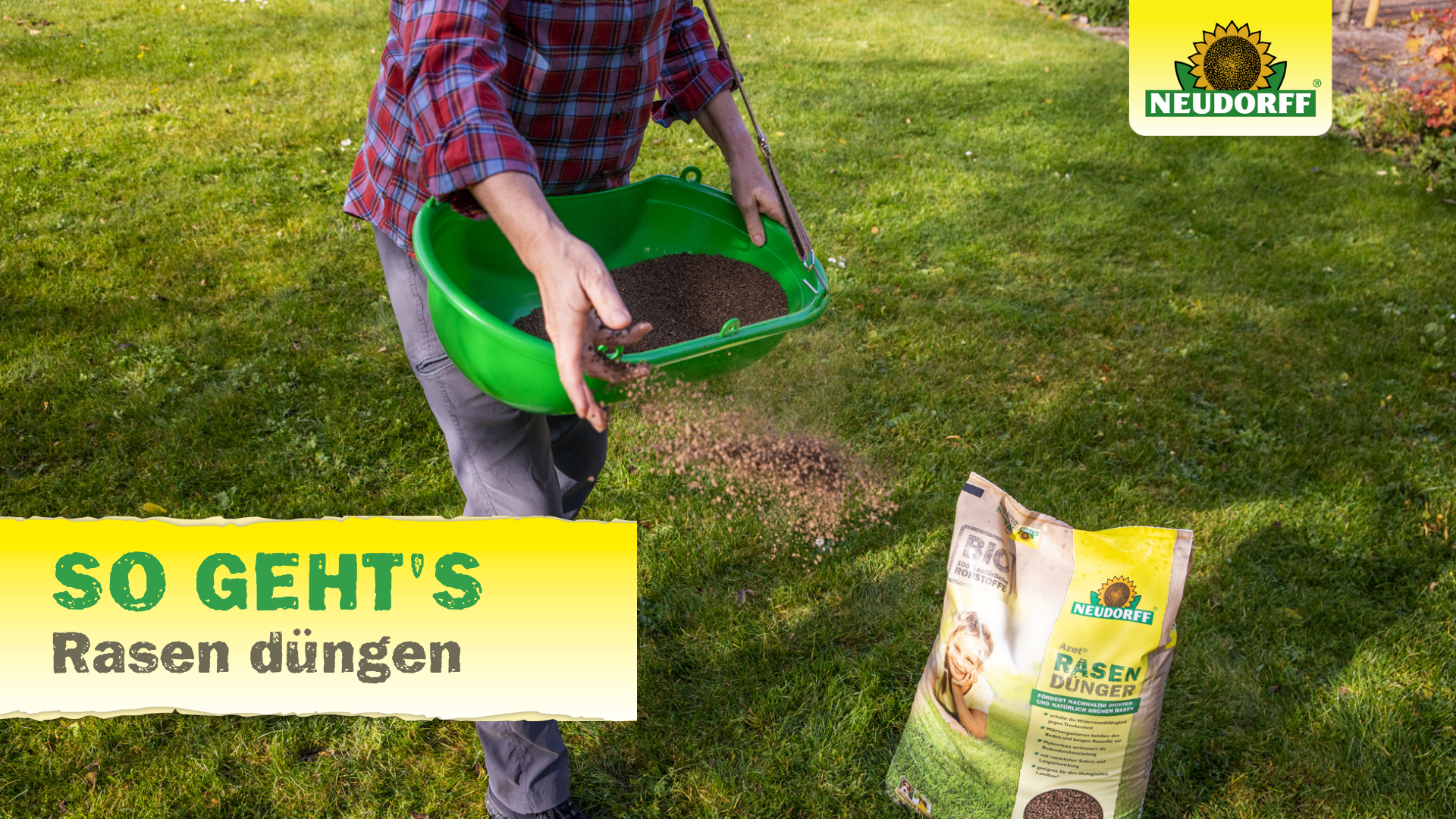 Den Rasen winterfest machen