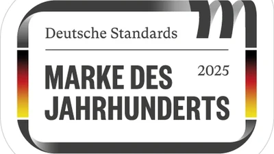 Siegel Marke des Jahrhunderts 2025