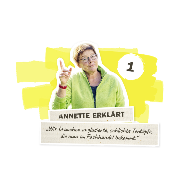 Annette erklärt was man für Ollas braucht
