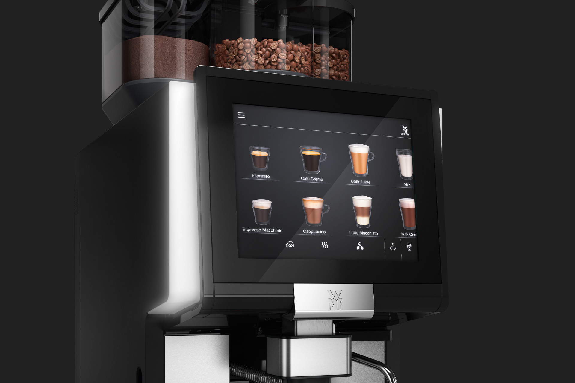 WMF MD-135 コーヒーメーカー WMF 1500 S+｜全自動コーヒーメーカー