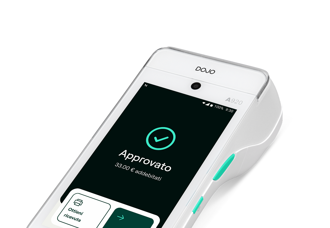 Accetta pagamenti con il POS Dojo Go | Dojo