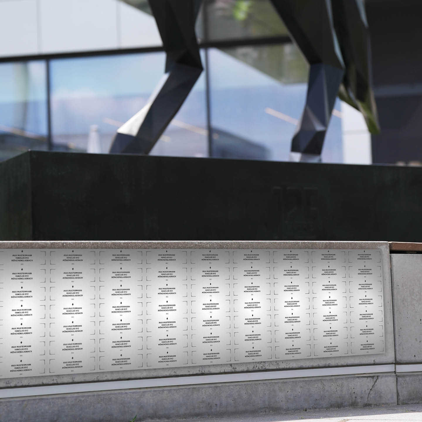 4. We mount your plaque