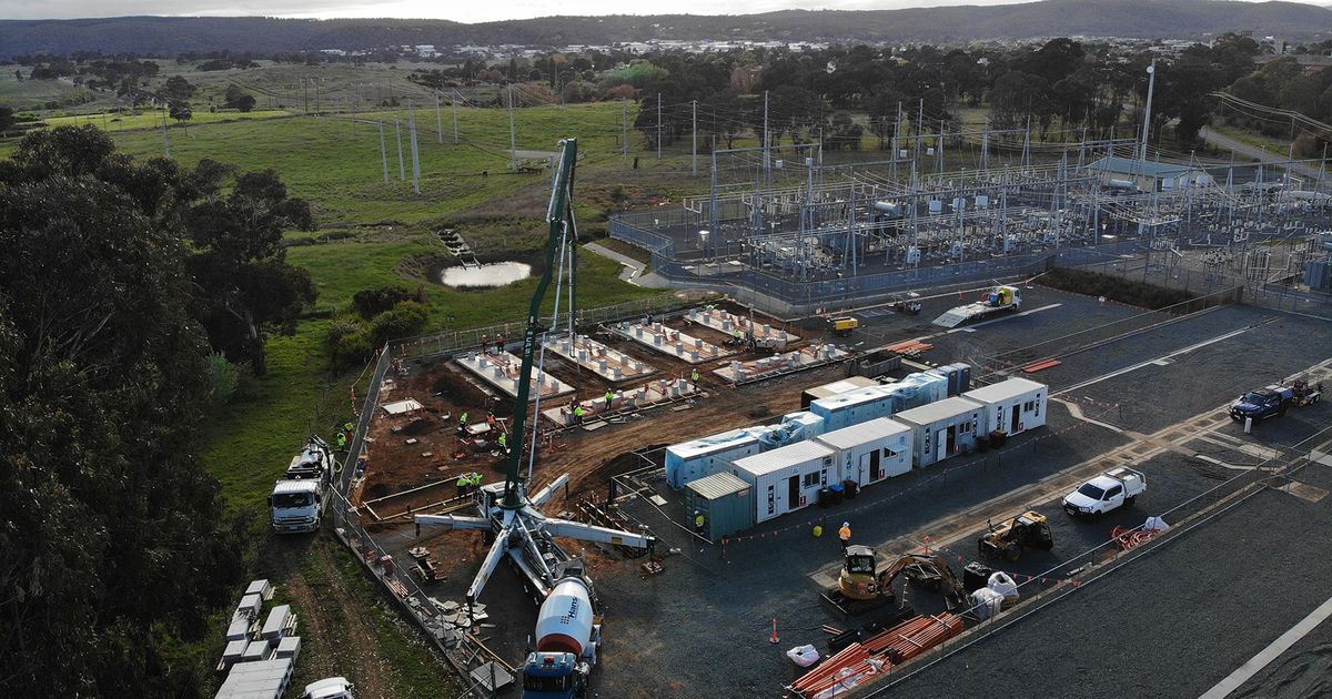 Queanbeyan Battery Energy Storage System Symal