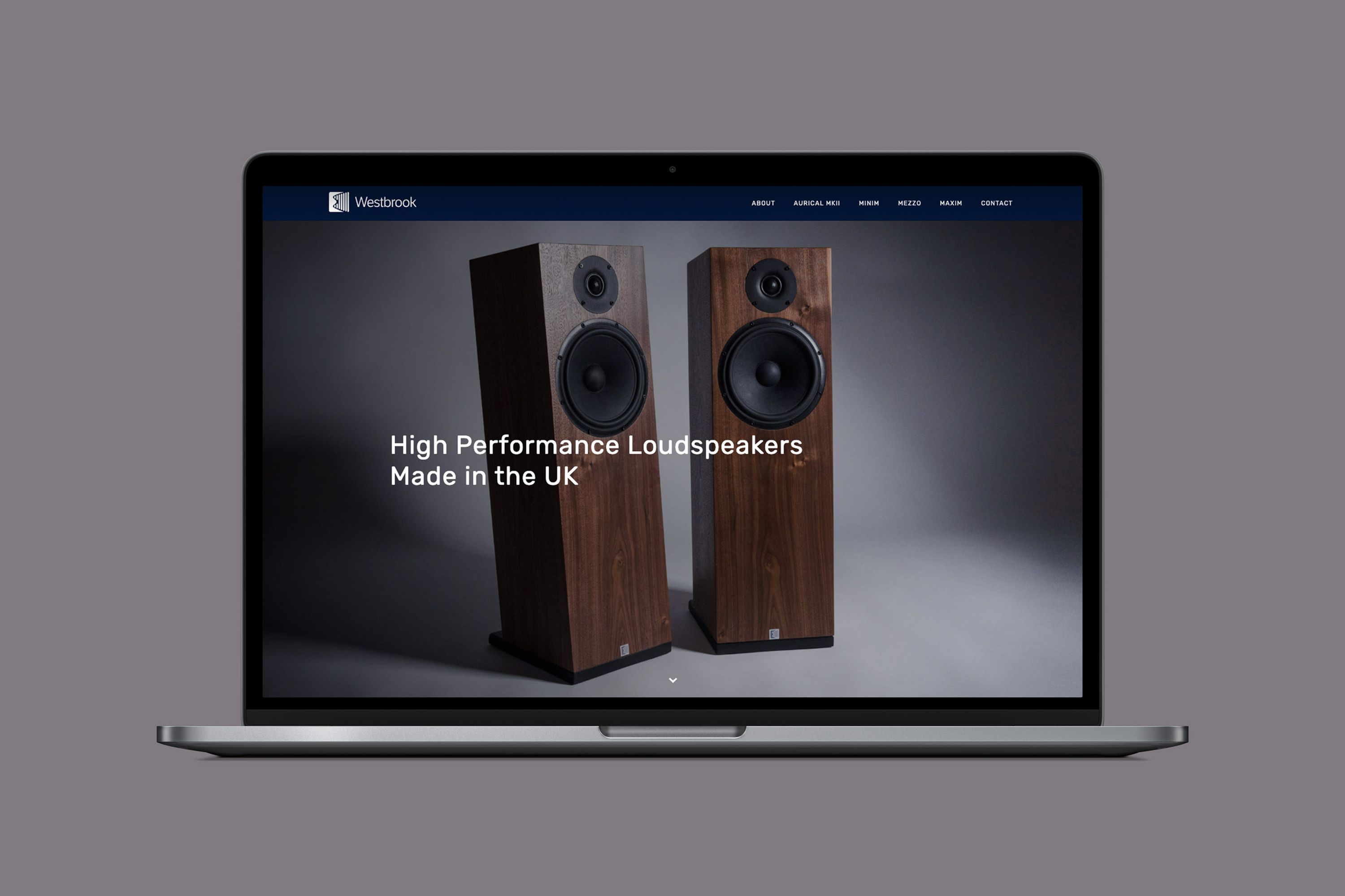 westbrook audio website