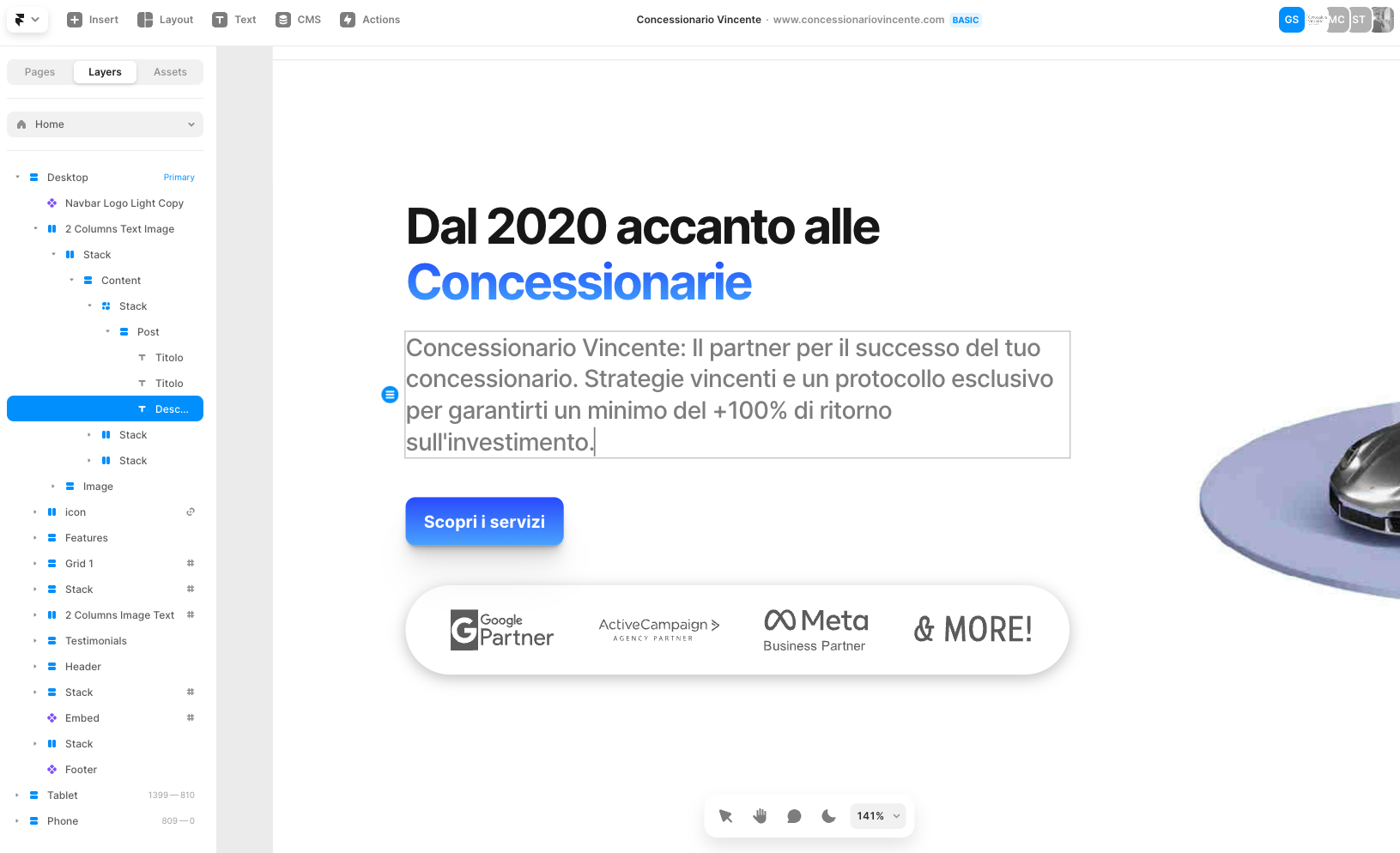 Framer CMS