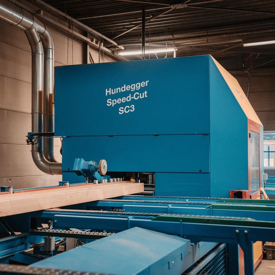 Hillhout productie machine