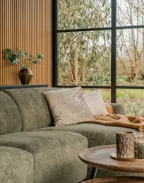 Minimalistisch Buitenverblijf Outline interieur