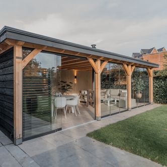 Houten buitenverblijf