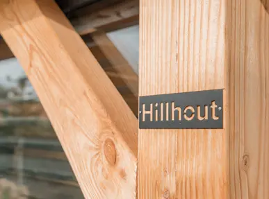 Close-up logo plankje