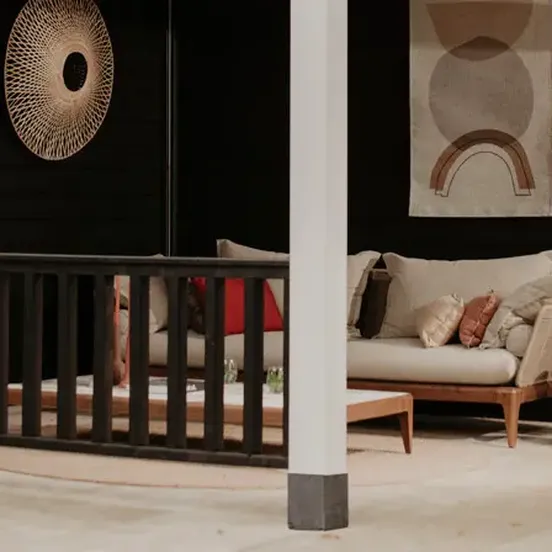 close up houten overkapping