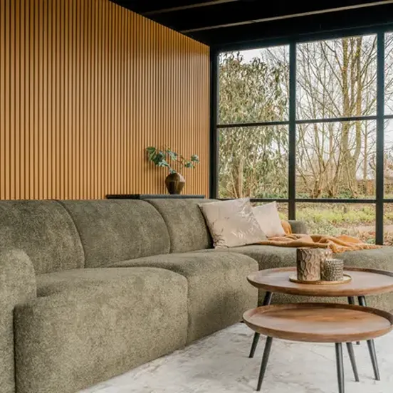 interieur houten buitenverblijf