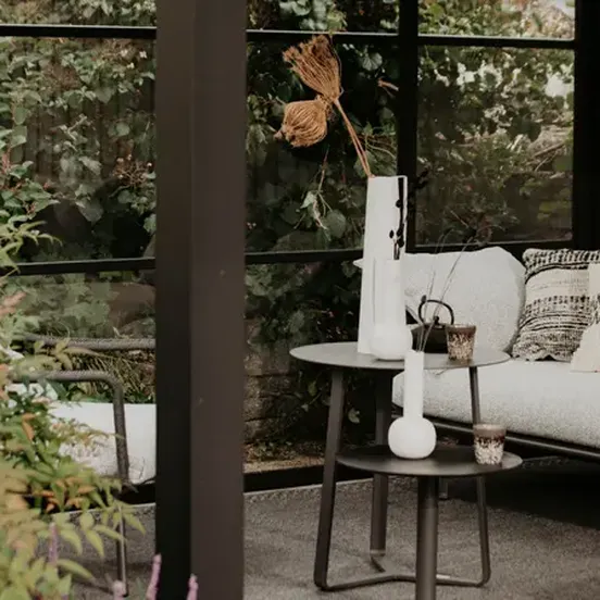 close up interieur buitenverblijf