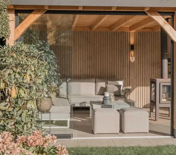 Interieur buitenverblijf