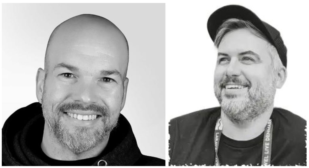 Photograph of Shane and Simon