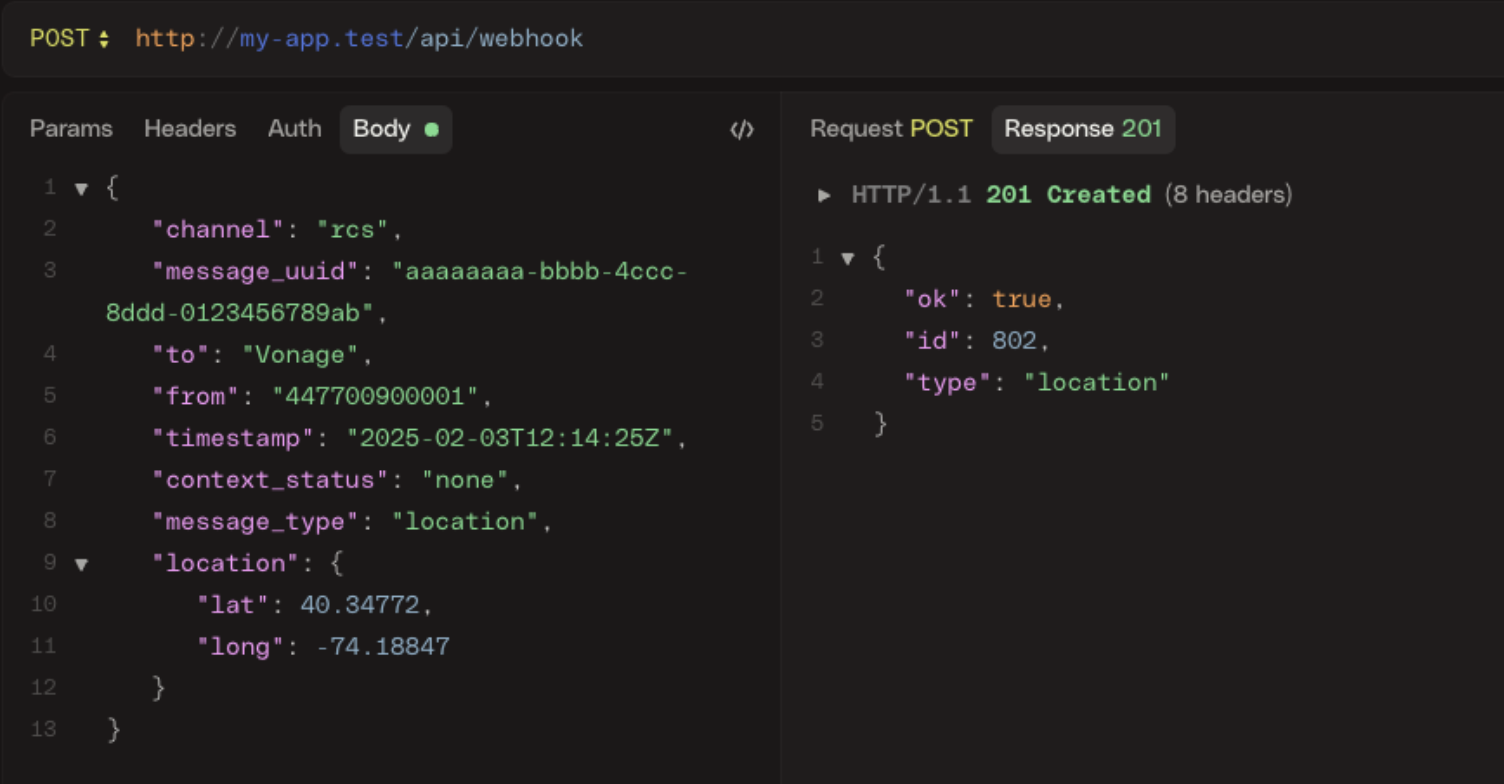 Screenshot showing the request and response in HTTPie with a 201