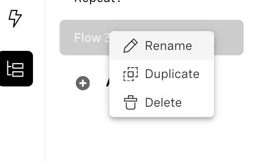 How to Rename Subflows