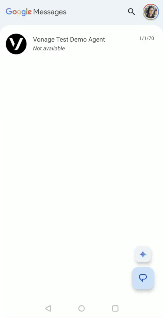 Gif showing how the user first adds a selfie image, followed by the clothing they want to try on, in this case a purple dress, and then they receive the generated image of the person wearing the piece of clothing.