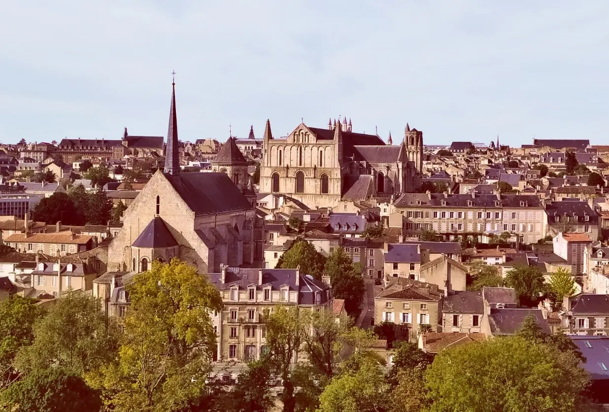 Poitiers city
