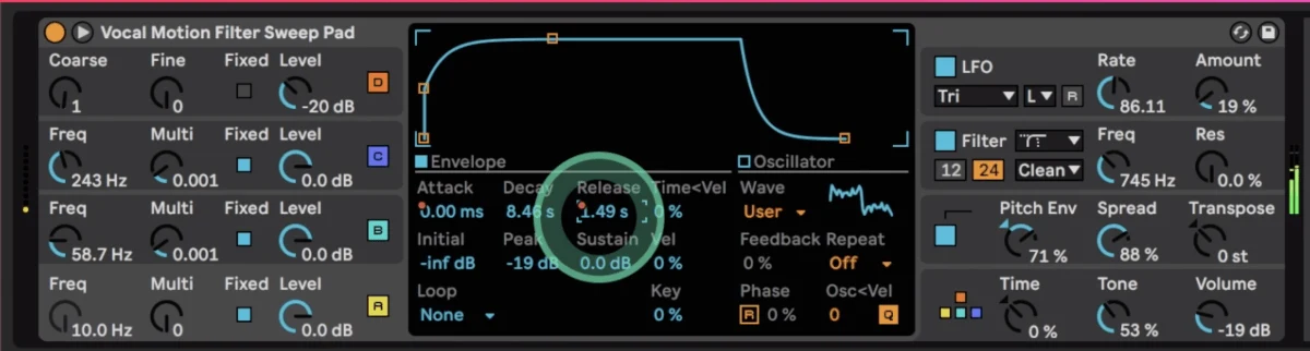 Voice Motion filter