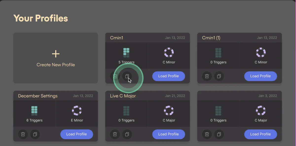 Dubler 2 - Copy Profile