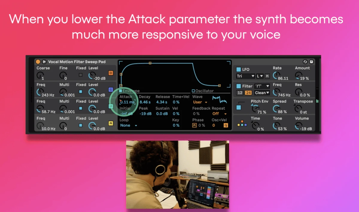 Attack Parameter Synth