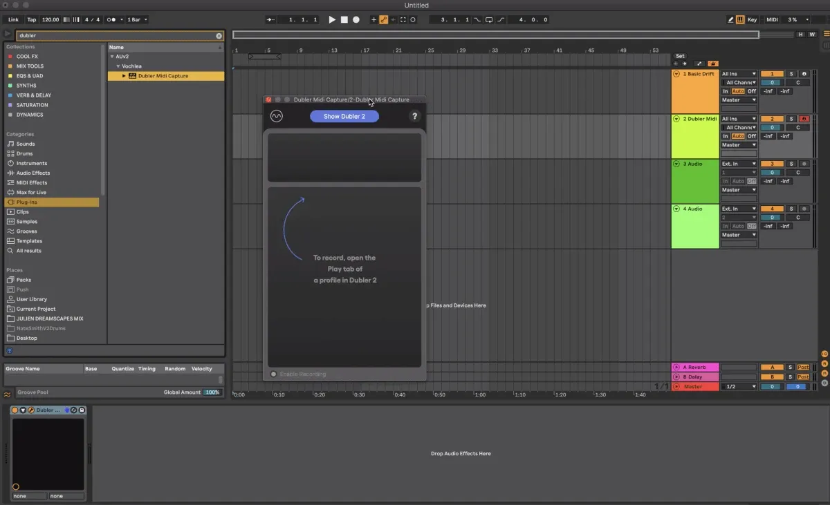 Dubler - DAW - Ableton
