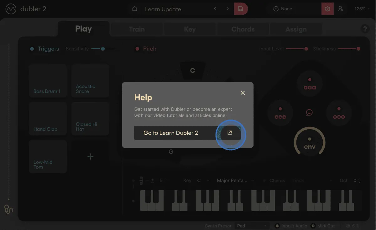 Dubler - Go to learn page