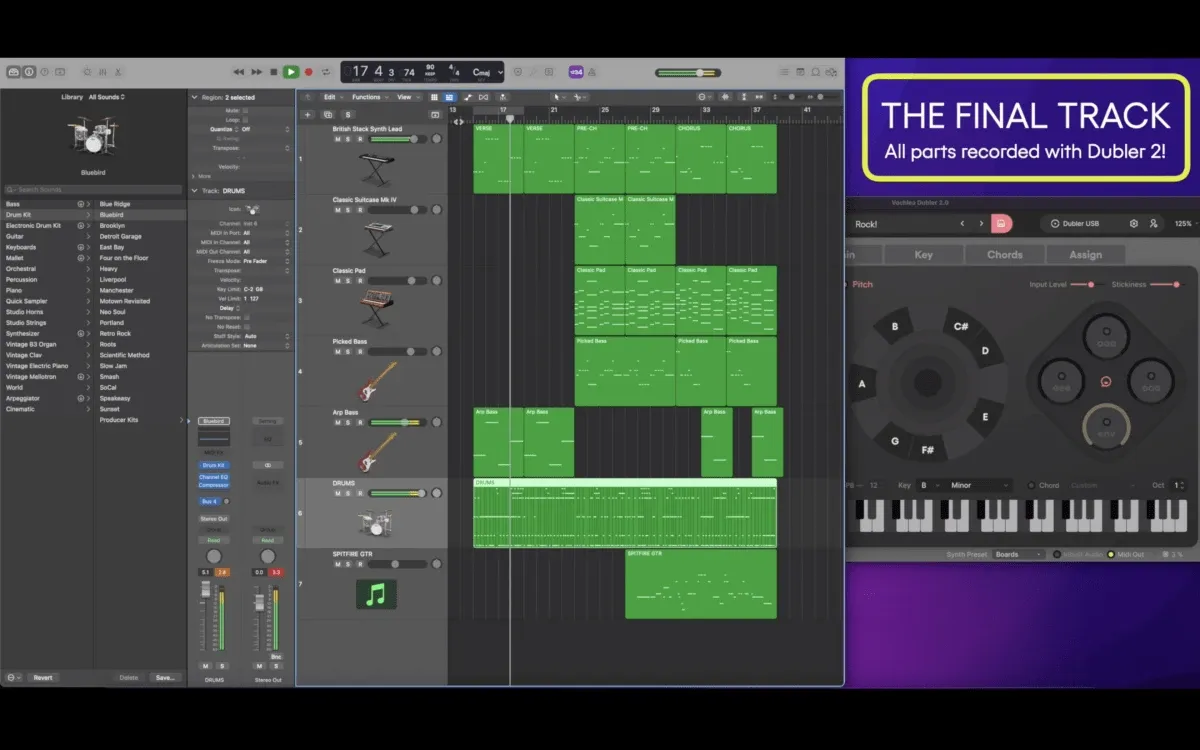 The final track