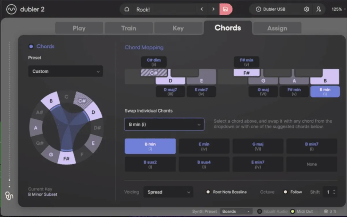 Dubler 2 Interface - Chords