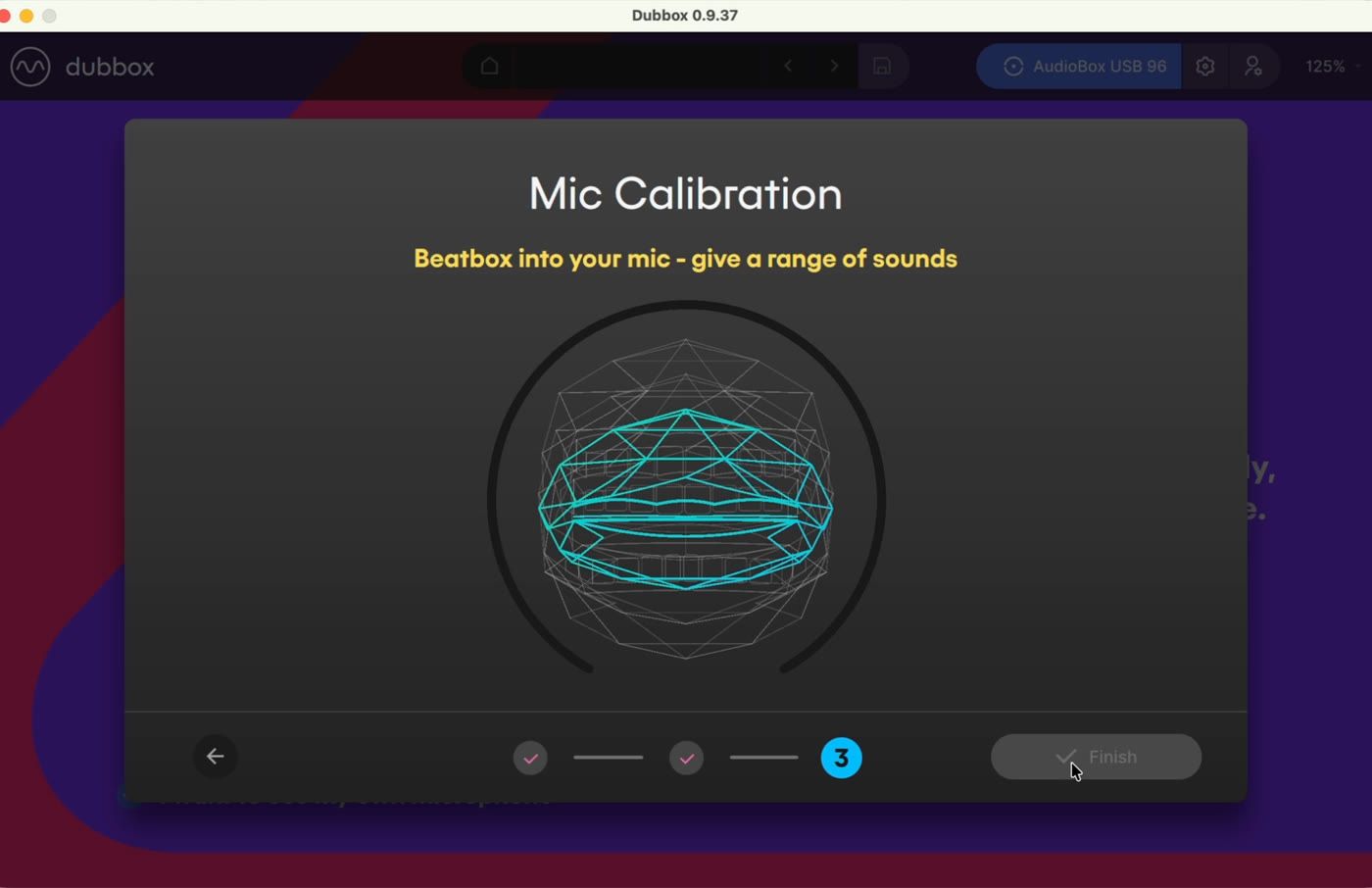 Mic Calibration - beatbox into your mic