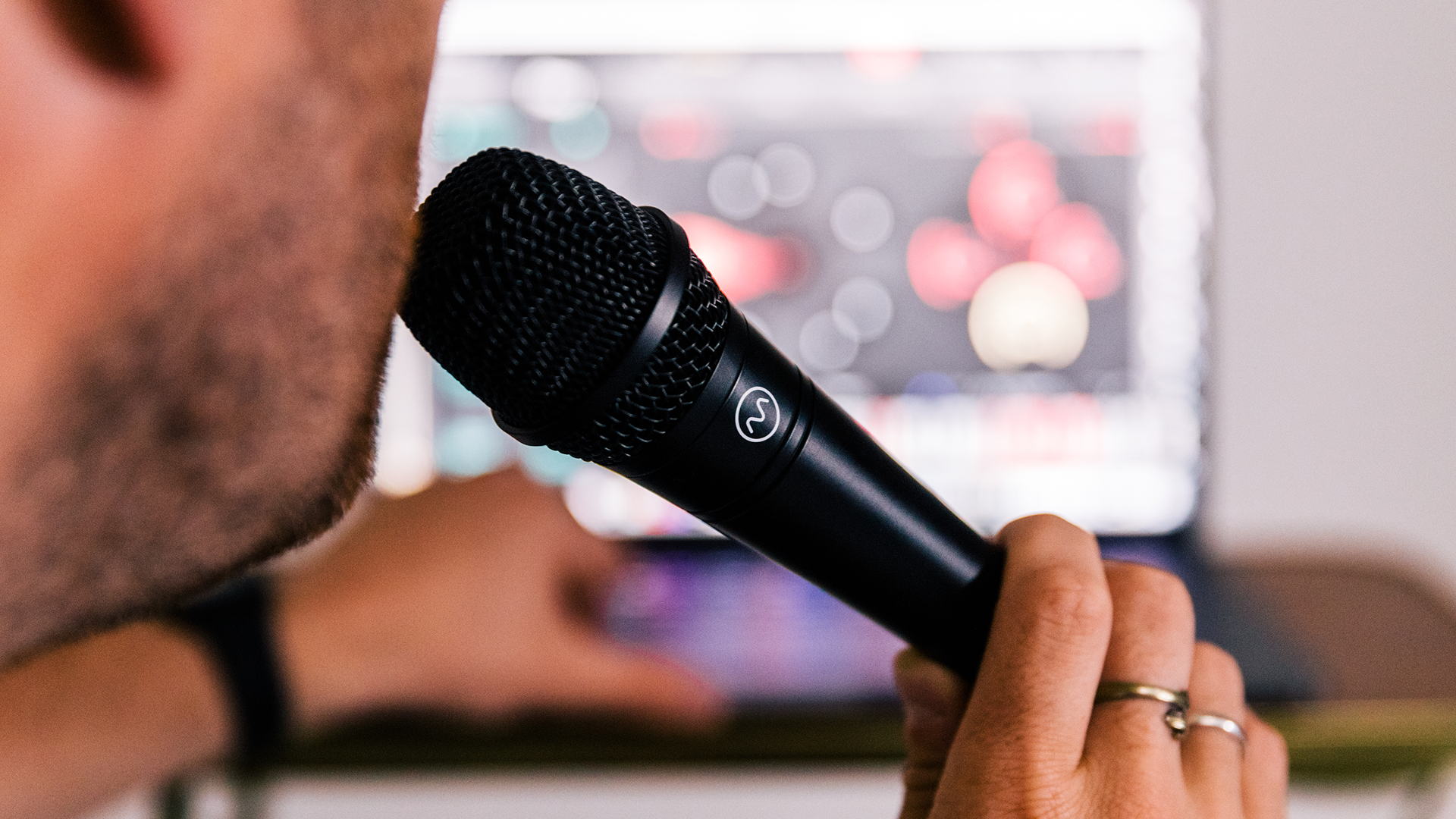 Dubler 2 being used with the Dubler USB microphone making music