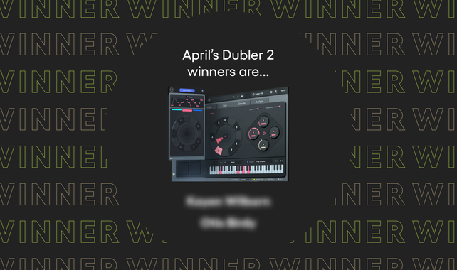 Winners of Vochlea Music's monthly email and reviews competitions name blurred