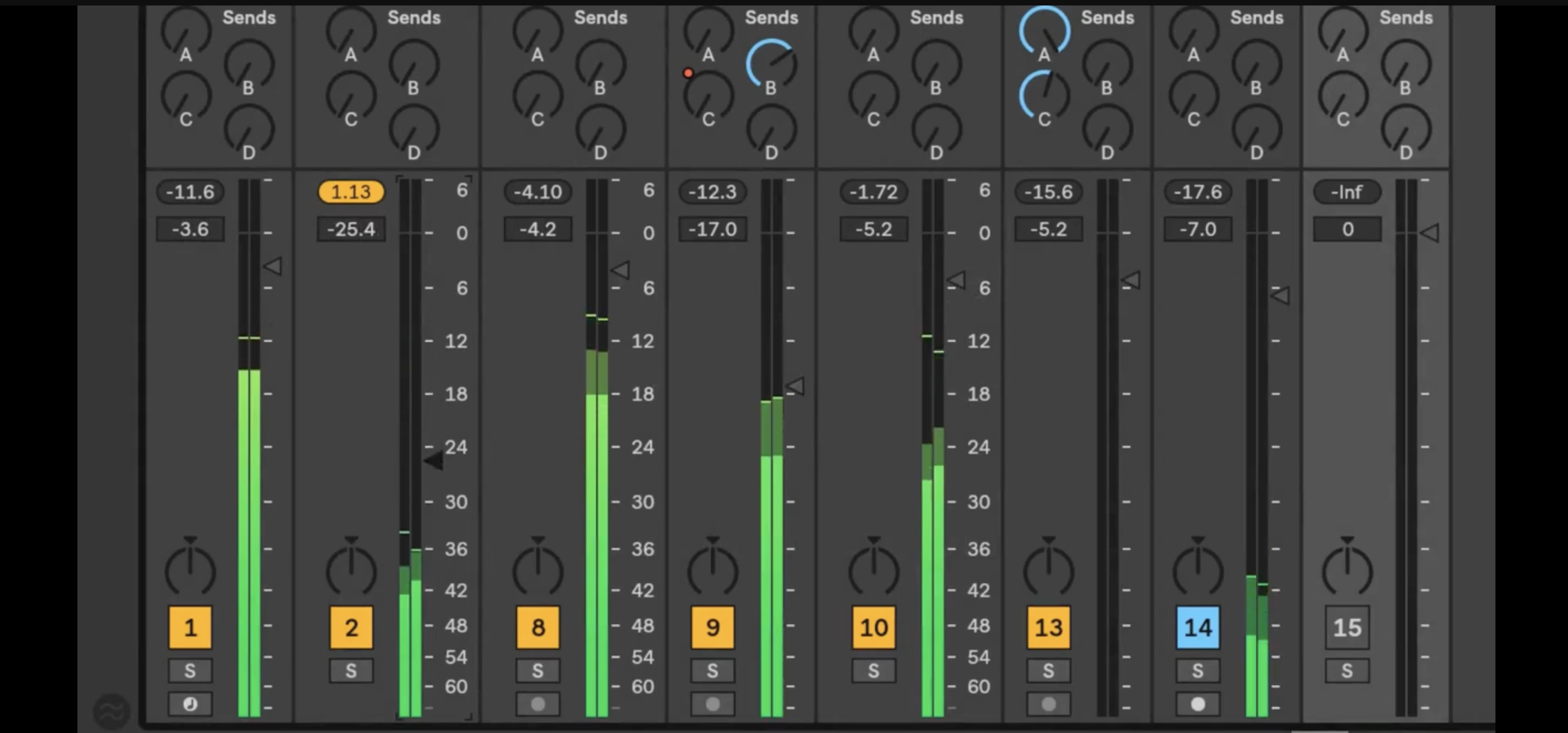 using ableton to mix as an explanation for simger sogwriters